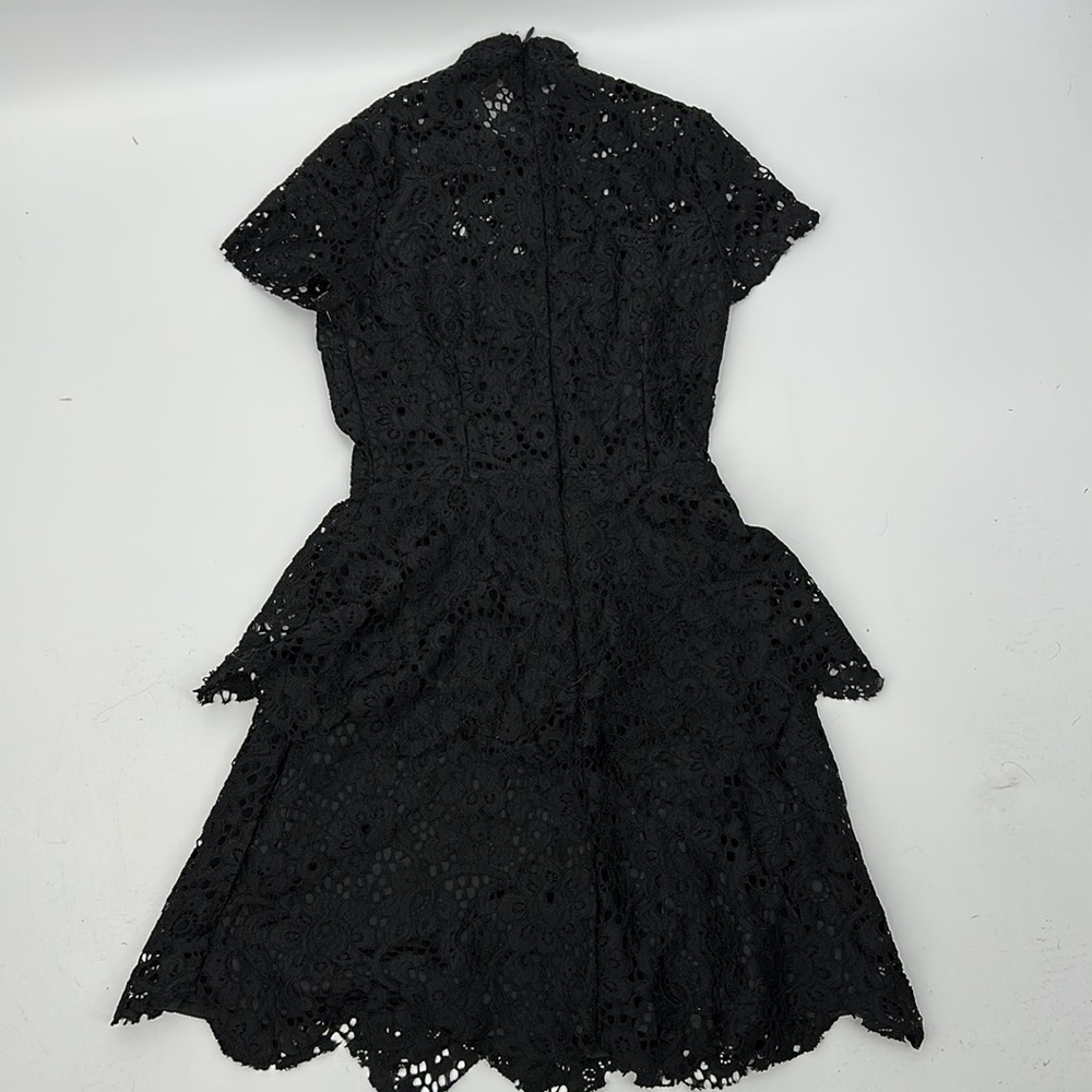 Missguided Dress Black Lace size 2 - Picture 8 of 11